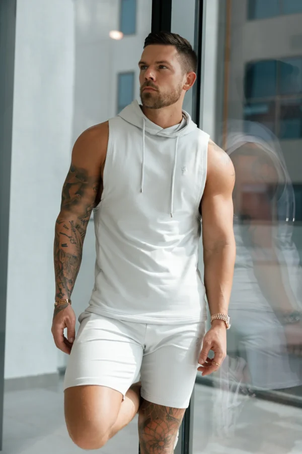 Sleeveless Hoodie 04