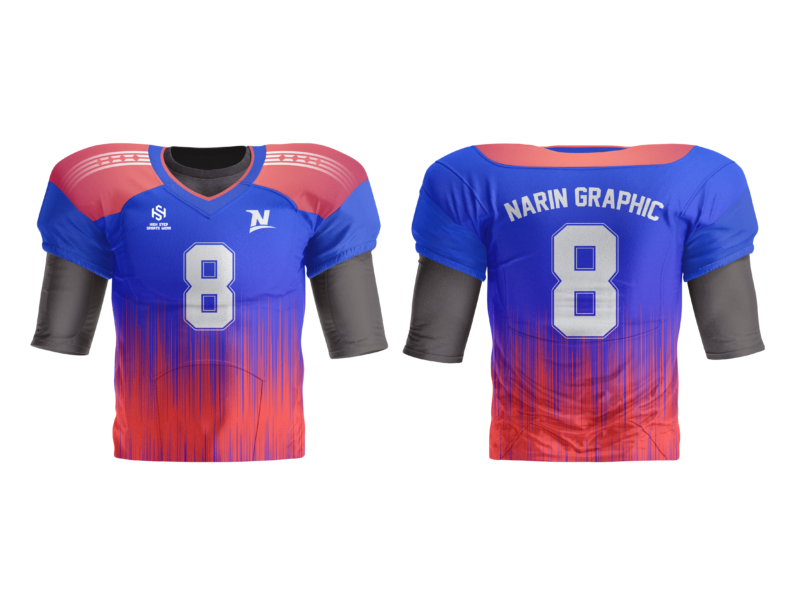 American Football Uniform 08